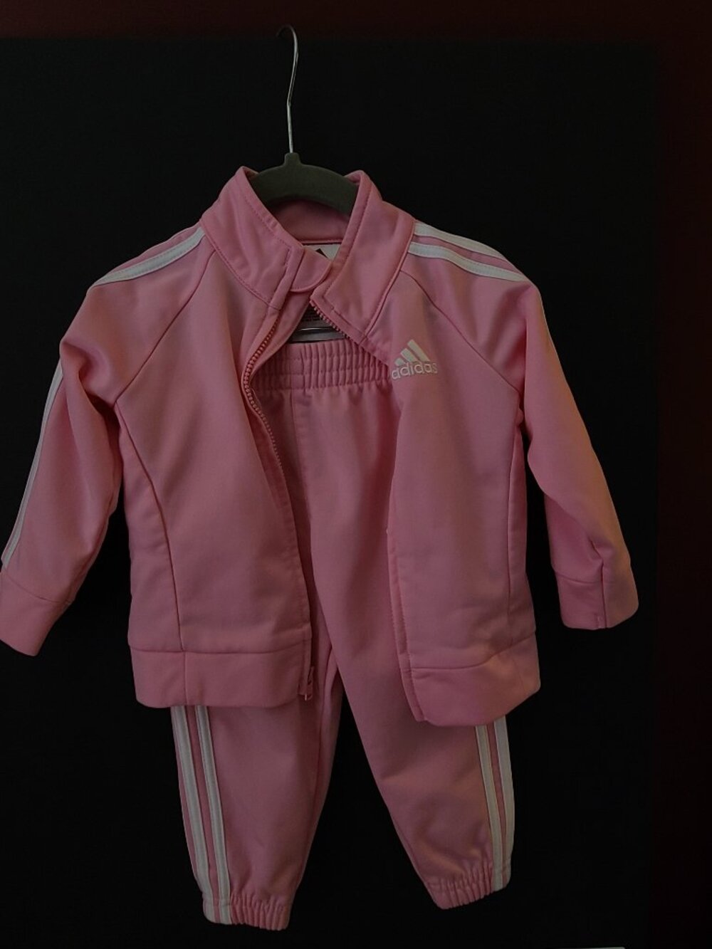 Pink Adidas Tracksuit
